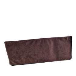 Multifunkční klínový polštář 35x45x20 cm - pro ležení, čtení a podporu nohou - 1021 Hnědý