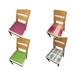 Poduszki na krzesła 38x38x2 cm - 006