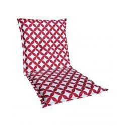 Dwustronny materac poduszka na fotel krzesło ogrodowe z niskim oparciem 2863402