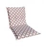 Dwustronny materac poduszka na fotel krzesło ogrodowe z niskim oparciem 2863602