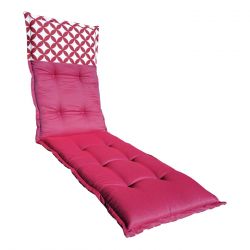 Dwustronny materac poduszka na leżak ogrodowy 2863404