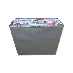 Torba ochronna na materac 198x80x10 cm - czarna