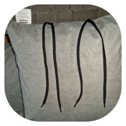 Sada polštářů na zahradní palety, potah na zip - 1008 Šedý