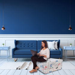 Skládací matrace Natalia Spzoo 195x65x10 cm - GLORY