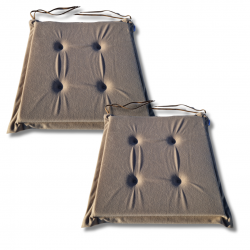 Polštáře na židle 40x40x3 cm 1009