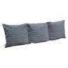 Polštář, opěrná matrace z palet pro zahradu se zipem - 1008 Šedý