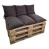 Polštář, sedací matrace z palet na zahradu se zipem 1021 Tmavě hnědý