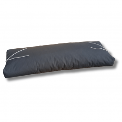 Set polštářů, paletové matrace na zahradu se zipem   ANTHRACITE