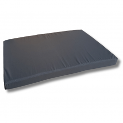 Set polštářů, paletové matrace na zahradu se zipem   ANTHRACITE