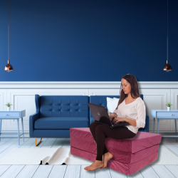 Potah na Skládací Matraci 190 x 90 x 8 cm - 1224