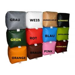 Pokrowiec Pufy LITTLE POINT - Czarny