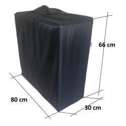 Vodotěsná ochranná taška vak na skládací matrac M1080/FDZ - Černá - 198 x 80 x 10 cm
