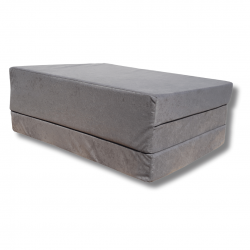 Skládací matrace 195 x 65 x 8 cm - Šedý 1008