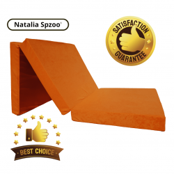 Natalia Spzoo Skládací matrace 198x80x10 cm - 1333 Oranžový