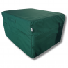 Skládací matrace Lux cube 195 x 75 x 15 cm + taška - zelená