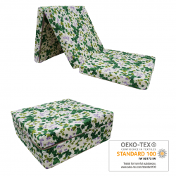 Potah na Skládací Matraci 195x65x10 cm - 003