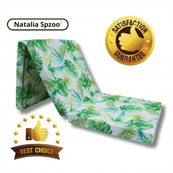 Skládací matrace 195 x 65 x 8 cm - B005