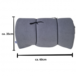 Rolovací Matrace 200 x 60 x 6 cm, skládací, nastavitelná délka, 1008