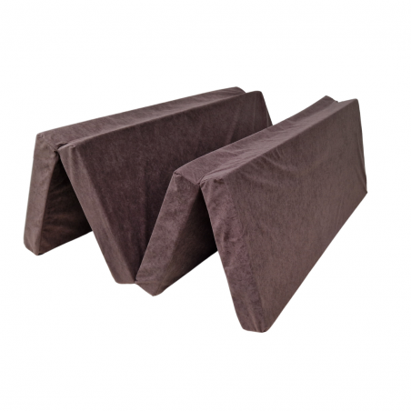 Skládací matrace Natalia Spzoo 180x120x8 cm 1021 Hnědá