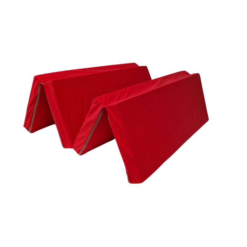 Skládací matrace Natalia Spzoo 180x120x8 cm 3100 Červená