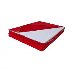 Skládací matrace Natalia Spzoo 180x120x8 cm 3100 Červená