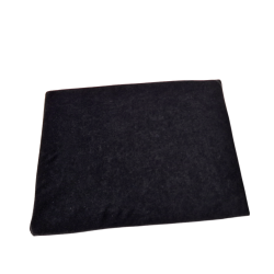 Multifunkční klínový polštář 35x45x20 cm - pro ležení, čtení a podporu nohou - 0001 Černá