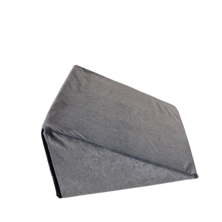 Multifunkční klínový polštář 35x45x20 cm - pro ležení, čtení a podporu nohou - 1008 Šedá