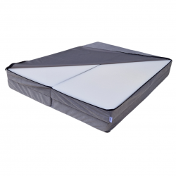 Skládací matrace 200 x 160 x 8 cm - 1008